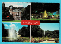 * Brasschaat (Antwerpen - Anvers) * Groeten Uit, Bonjour De, Chateau, Kasteel, Fontaine, Parc, Old - Brasschaat