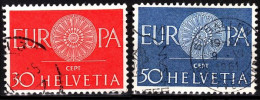 SWITZERLAND 1960 EUROPA. Complete Set, Used - 1960