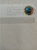 Flamme Saint-Denis Terre D'événements France 98 - Used Stamps