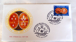 VATICAN 2023, ANNIVERSARIO RELAZIONI SANTA SEDE - AUSTRALIA,  FDC - Unused Stamps