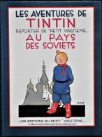 Hergé - Les Aventures De TINTIN Reporter Du " Petit Vingtième " Au Pays Des Soviets - France Loisirs - ( 1981 ) . - Tintin