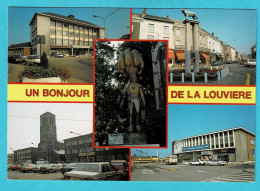 * La Louvière (Hainaut - La Wallonie) * (Editions Smetz Bouge - Namur) Oldtimer, Train, Bus, La Gare, Marlboro, Old - La Louvière