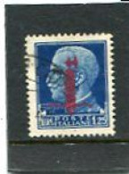 ITALY/ITALIA - 1944  1.25c  OVERPRINTED  DEFINITIVE  FINE USED - Oblitérés