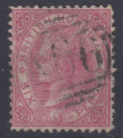 BRITISH HONDURAS 1872-79 6 D. N.9a USATO HIGH QUALITY - Honduras Británica (...-1970)