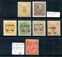 Islande    Beau Lot De Timbres Avnt 1910, Petites Charnières - Unused Stamps