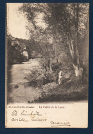 La Vallée De La Lesse ( Provinces De Luxembourg Et Namur). Pêcheurs Au Bord De La Lesse. 1901 - Other & Unclassified