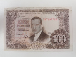 Espanha, 100 Pesetas 1953 - 100 Pesetas