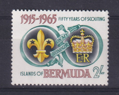 Bermuda: 1965   50th Anniv Of Bermuda Boy Scouts Association    MNH - Bermuda