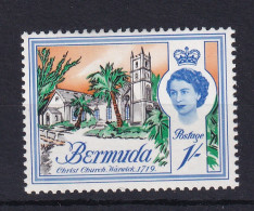 Bermuda: 1966/69   QE II - Buildings    SG198   1/-   [Wmk Sideways]   MNH - Bermuda