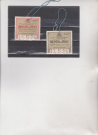 2  SCONTRINI  INGRESSO    RECINTO  DEL  PESO  . SOC. PER  LE  RAZZE  EQUINE  1924 - Tickets - Entradas
