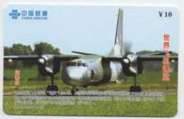 Antonov An-26 * An26 * Télécarte _ Phone Card De Chine - Avions