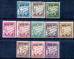 Congo    Taxes     1/11 * - Unused Stamps