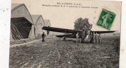 BUC AVIATION MONOPLAN MILITAIRE R.E.P. PILOTE PAR LE CAPITAINE CAMINE - Buc