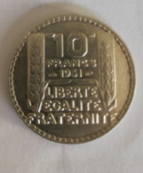10 FRANCS 1931  P.TURIN  ARGENT - 10 Francs