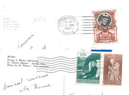 VATICAN  2 EMPREINTES - Used Stamps