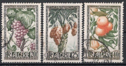 ALGERIE Timbres-poste N°279 à 281 Oblitérés TB Cote 4€50 - Oblitérés