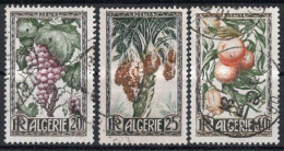 ALGERIE Timbres-poste N°279 à 281 Oblitérés TB Cote 4€50 - Gebraucht