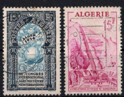 ALGERIE Timbres-poste N°311 & 313 Oblitérés TB Cote 3€25 - Used Stamps