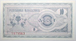 Macédoine - 10 Denari - 1992 - PICK 1a - NEUF - North Macedonia