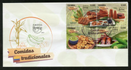 COLOMBIA (2019) First Day Cover - América UPAEP Comidas Tradicionales, Traditional Food - Colombia