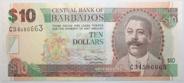 Barbades - 10 Dollars - 2007 - PICK 68a - NEUF - Barbados (Barbuda)