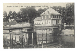 Heusden-Lez-Gand   -   Le Pont Et Le Café-Restaurant De Baets   -   PRACHTIGE KAART! - Destelbergen