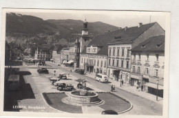 D4956) LEOBEN - HAUPTPLATZ Mit Alten AUTO U. BUS Details - - Leoben