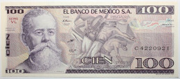 Mexique - 100 Pesos - 1982 - PICK 74c.24 - NEUF - Mexique