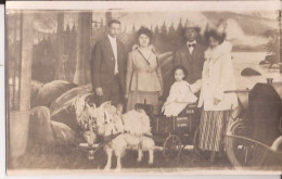 USA - Carte-photo Goat Cart Muskogee Oklahoma - Muskogee