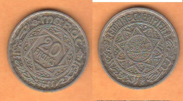 Marocco Maroc 20 Francs 1947 AH 1366 Morocco - Maroc