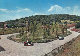 CARTOLINA  PERUGIA,UMBRIA-CITTA DELLA DOMENICA-AUTODROMO BABY-CULTURA,MEMORIA,RELIGIONE,BELLA ITALIA,VIAGGIATA 1977 - Perugia