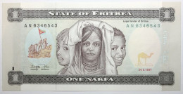 Érythrée - 1 Nakfa - 1997 - PICK 1 - NEUF - Eritrea