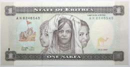 Érythrée - 1 Nakfa - 1997 - PICK 1 - NEUF - Eritrea