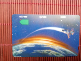 Phonecard Rwanda Satellite, 20$  Used Rare - Rwanda