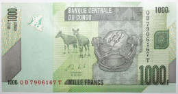 Congo (RD) - 1000 Francs - 2020 - PICK 101c - NEUF - República Democrática Del Congo & Zaire