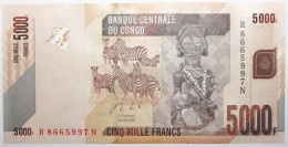 Congo (RD) - 5000 Francs - 2020 - PICK 102c - NEUF - República Democrática Del Congo & Zaire