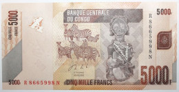 Congo (RD) - 5000 Francs - 2020 - PICK 102c - NEUF - Demokratische Republik Kongo & Zaire