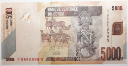 Congo (RD) - 5000 Francs - 2020 - PICK 102c - NEUF - Repubblica Democratica Del Congo & Zaire