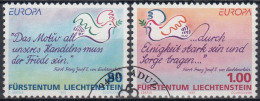 LIECHTENSTEIN 1995 Nº 1044/1045 USADO - Gebraucht