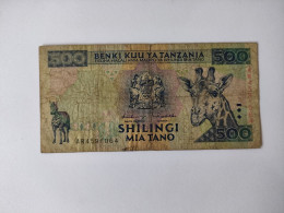 TANZANIA 500 SHILINGI - Tanzania