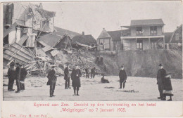 Egmond Aan Zee - Verwoesting Hotel Welgelegen - Egmond Aan Zee