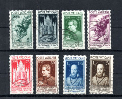 Vatican 1936 Set Catolic Congress/Bosco (Michel 51/58) Used - Gebraucht