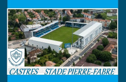 CARTE STADE. CASTRE   FRANCE   STADE  PIERRE FABRE  #  S.151 - Fútbol