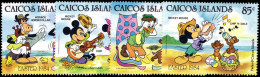 Caicos Islands 1984 Easter. Walt Disney Cartoon Characters Unmounted Mint. - Turks And Caicos