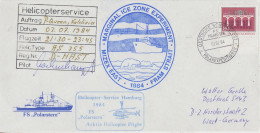 Norway Mizex Project 1984  Heli Flight From Polar Queen To Valdivia  03.07.1984 (MZ151B) - Vols Polaires