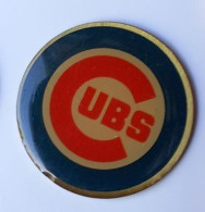 YY281 Pin's Baseball Base Ball USA CUBS CHICAGO Achat Immédiat - Honkbal