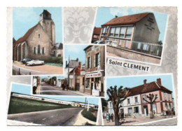 GF (89) 477, Saint St Clement, France Vues, Rue De La République, Mairie … - Saint Clement