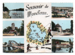 GF (89) 471, Monéteau, Combier 89590, Souvenir De Monéteau - Moneteau