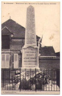 (89) 338, Saint St Clément, Monument Aux Morts - Saint Clement