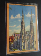 New York City - St. Patrick's Cathedral - Acacia Card Co., New York - # 62275 - Iglesias